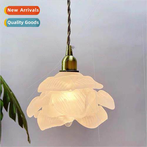 Vintage American lerary flowers glass chandelier simple Scan