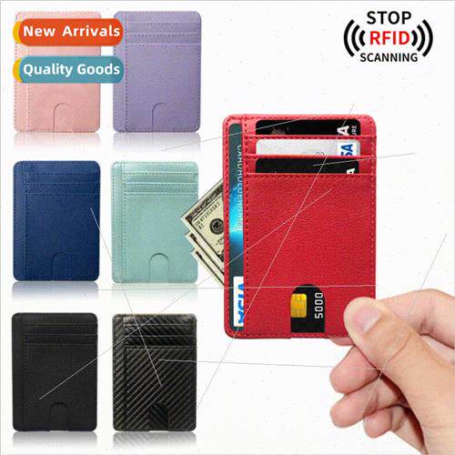 RFID Anti-Demagnetization Bank Card Holder Protective Case N