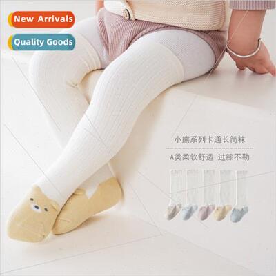 2023 Autumn newborn baby socks cartoon baby socks loose baby