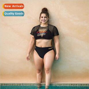 2023 Large Piece Europ Spl Three Womens Swimsu New