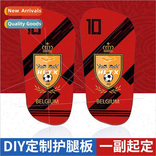 3D heat-sublimation transfer printing leg guards soccer spor