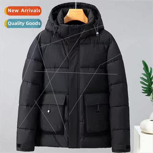 Russian down cotton jacket men new fall winter thickened war