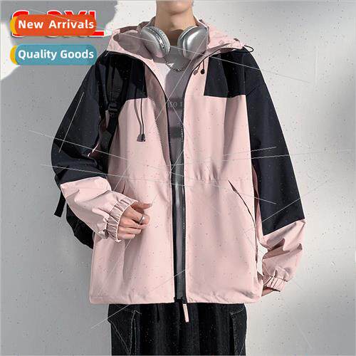 Outdoor punching jacket men women spring fall  HK tide brmou