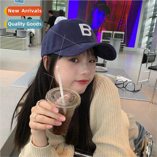 New letters duck tongue cap female summer Korea  casual hund