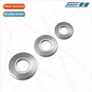 double hardened sided tooth stainless Anti washer loosening