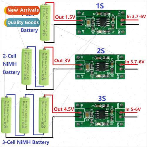 NIMHCRTA 1A MH Rechargeable Battery Charger 1.5V 3V 4.5V