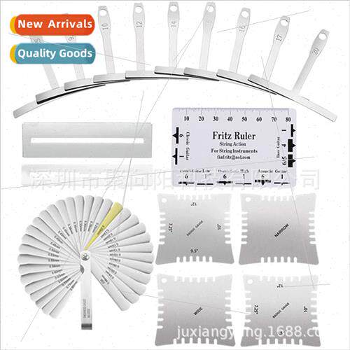 Guar Measuring Repair Sanding Tools 8 in 1 String Pch Ruler