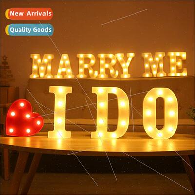 Ground stall 26 English letter lights digal lights symbols m