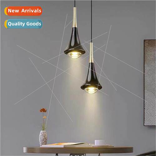 Bedside chandelier modern minimalist designer bedroom light