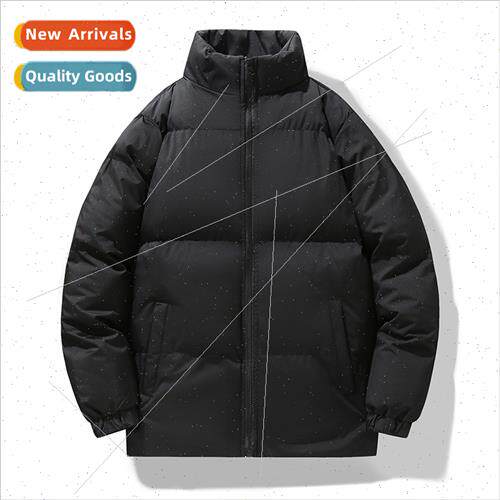 Winter new down cotton jacket jacket men Korea couples tide