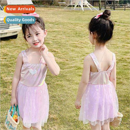 Childrens swimsus  small and medium children one-piece dress
