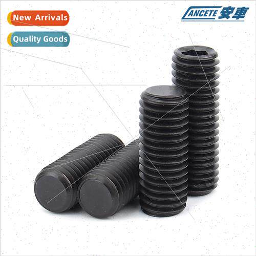 Fastening screws 12.9 grade flat end machine meter screws he