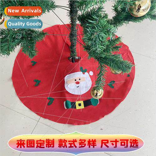 Christmas Tree Nonwoven Tree Skirt Christmas Tree Carpet Mer
