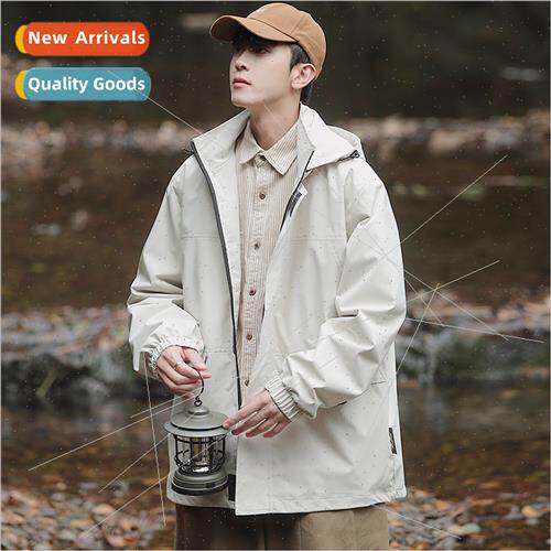 Punching jacket men 2023 new spring fall  high-end loose tid