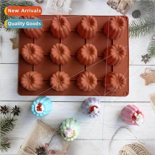12 an Ke li 10 Chocolate Biscu Cake Mold Ice Cream Candy lic
