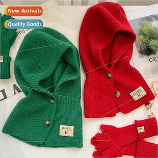 2022 new hats women coarse knted wool cap autumn winter wh b