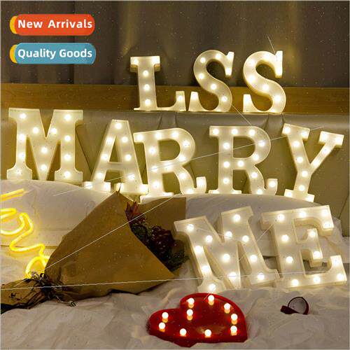 Novelty 26 letters alphabet lamp LED modeling light luminous