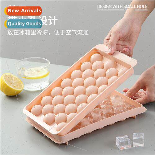 Ice cube mold food-grade spherical ice compartment wh lid ho