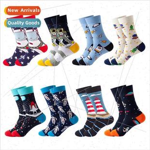 Autumn winter new fashion personaly star nd socks female Eur