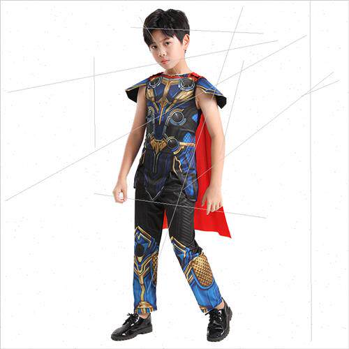 Thor 4 Love & Thunder Boys New Superhero Role Play Halloween