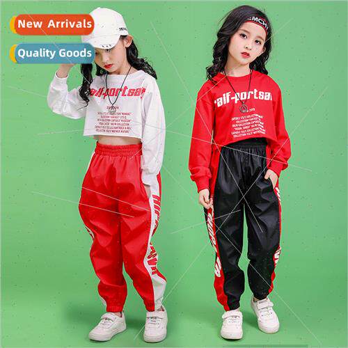 2021 new childrens set dance su girls hip-hop jazz dance per