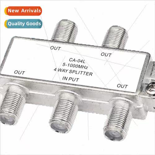 CATV Cable 4 Distribution Quad Distribution 4 Power Splter