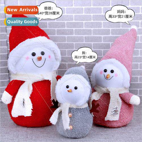 2021 new Christmas snowman rabb ears hat doll Christmas e ta