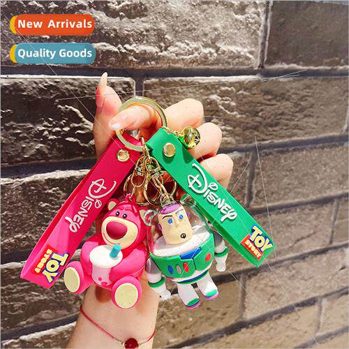 Buzz Toy Story doll gift charm keychain keychain cartoon sil