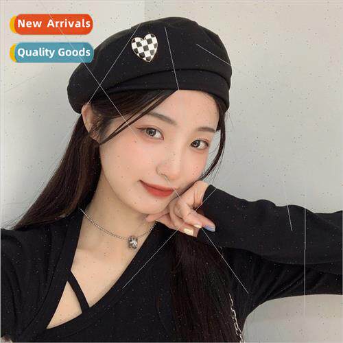 Love to you ~ Japan beret female early spring thin metal che