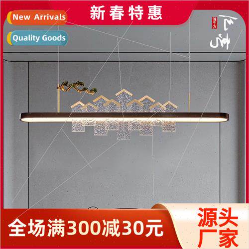 Zhongshan new chinese zen tea room restaurant bar chandelier