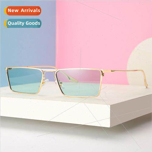 2021 small face transparent personalized frame new square go