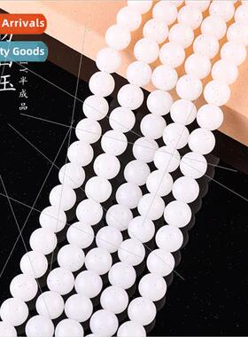 Imation whe jade glass round beads diy loose beads spacer ha