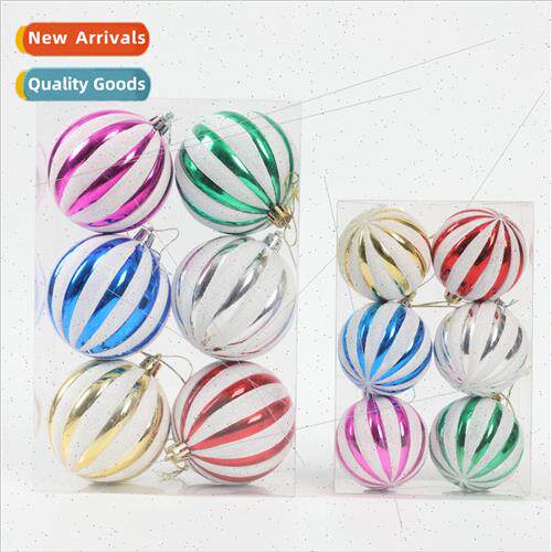 New Christmas pumpkin painted ball decorations house sets or