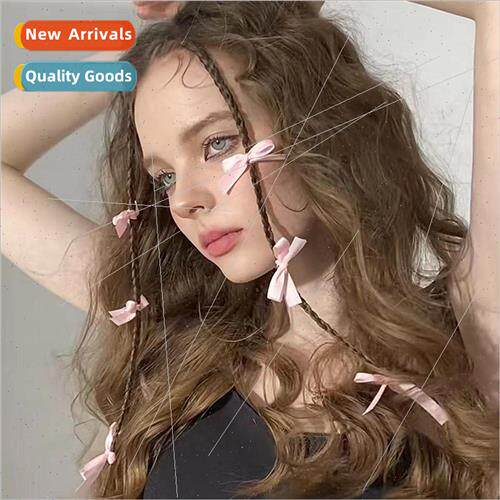Ballet ins small bow hair clips sweet girl cute versatile su