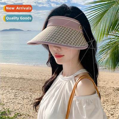 2023 Korea  summer hat female inlaid diamond fashion thousbi