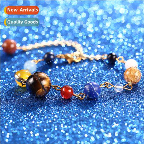 2023 New Eight Planets Sunstone Galaxy Stainless Steel Brace