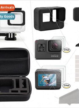 适用gopro5 waterprocase pouch kit camera 6/5 generation sili
