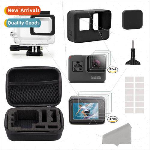 适用gopro5 waterprocase pouch kit camera 6/5 generation sili