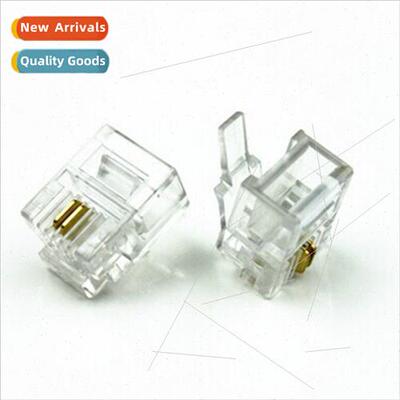 6P2C Crystal Head 6P2C Phone Crystal Head 2-pole Phone Cryst