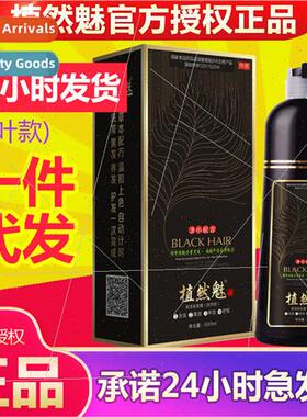 Phytolacca Leaf Natural Black Bubble One Hair Color Cream Bl