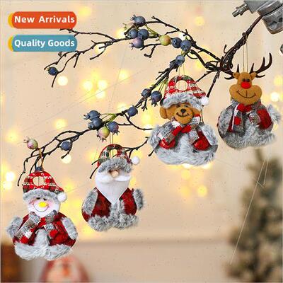 New Christmas fabric small pendant Christmas e pendant Chris