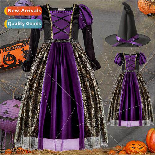 Halloween Costumes Kids Dresses cosplay wch clothes accessor