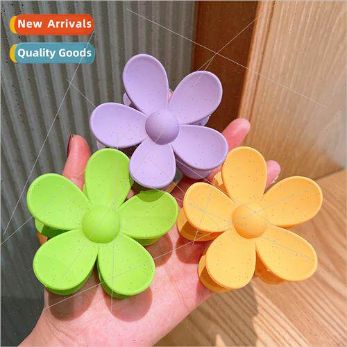 Flower Grab Clip ins Girls Hair Card Plate Hair Clip Back He