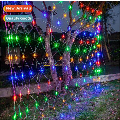 Colorful lights LED fishing net lights outdoor waterprocourt
