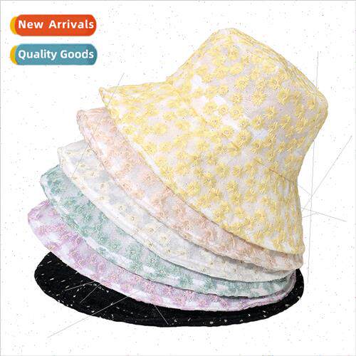 Japan small daisy pot hat sun hat small fresh fairy thin bre