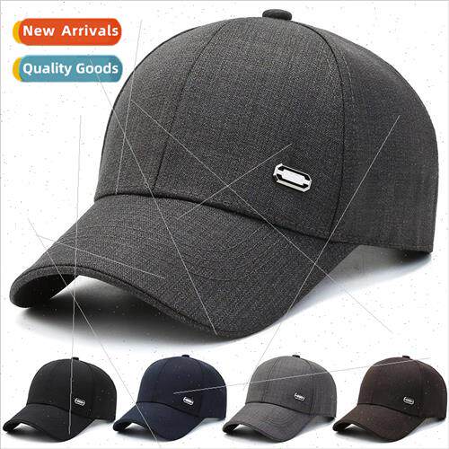 New spring fall middle-aged men baseball cap fashion sun hat
