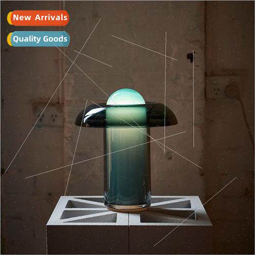 Scandinavian creative glass table lamp design simple model h