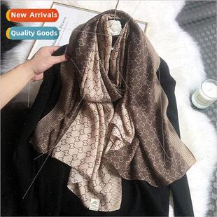 letters cotton linen Korean sarong spring hfeel female new