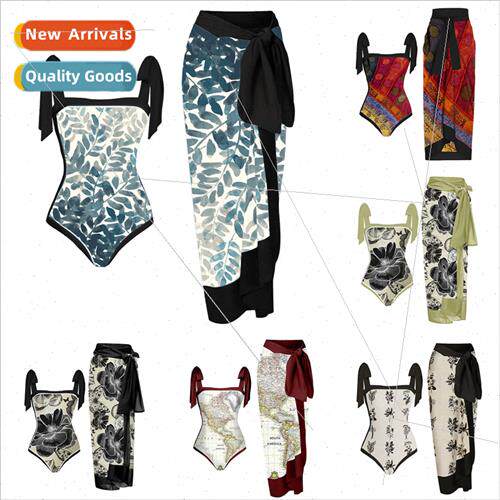 2023 Europe One-piece Conservative Belly Shading Slim Vacati