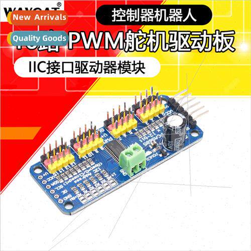 16 PWM Servo Driver Board Controller Robotics IIC  MG90S SG9